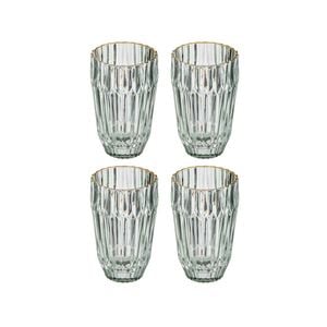 Tempa Amara Set of 4 Highball Tumbler Sage
