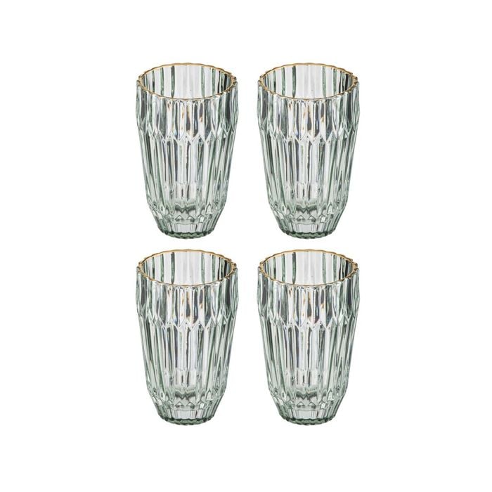 Tempa Amara Set of 4 Highball Tumbler Sage