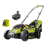 Ryobi 18V ONE+ 33cm Lawn Mower 4Ah Kit