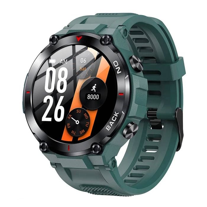 GPS Smart Watch  Sport Fitness Tracker - Green