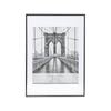 Cooper & Co. 50x70cm Mat to 40x50cm Black Premium Metallicus Photo Frame