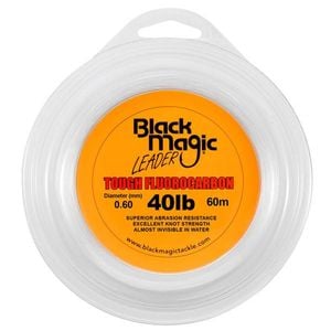 Black Magic Tough Fluorocarbon Fishing Leader 40lb