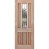 Woodcraft 2040 x 820 x 40mm Entrance Door Hamlett Bevelled TG Glass TGLNBVLL
