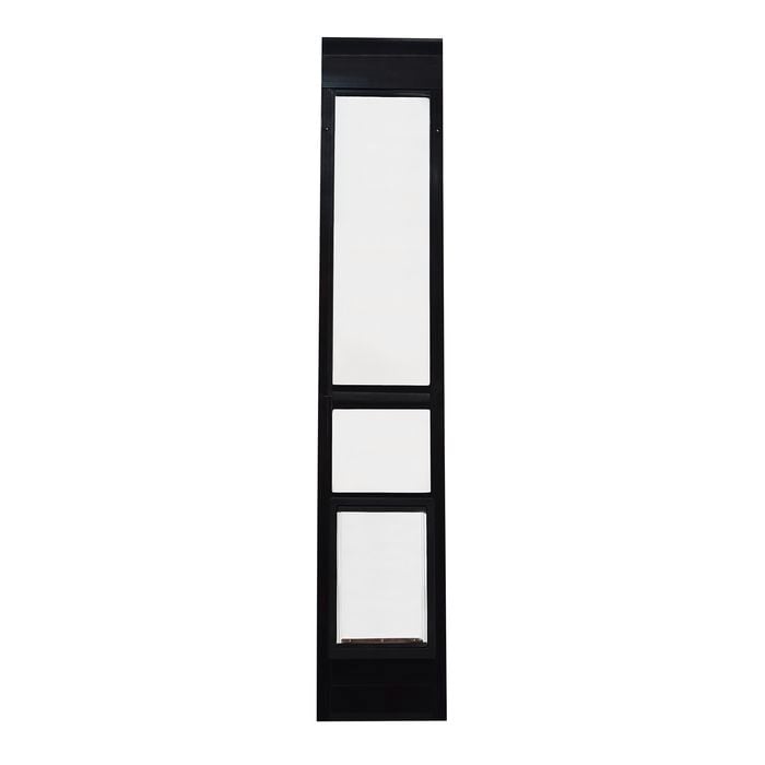 Hartman 385 x 270mm Large Black Pet Door For Patio And Sliding Doors