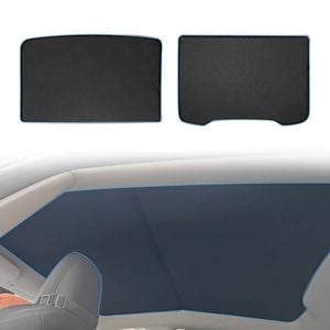 AUSGO Magnetic Window Sun Shade For Glass Roof Sunshade For Tesla Model Y Juniper 5-Seat 2025-Onwards