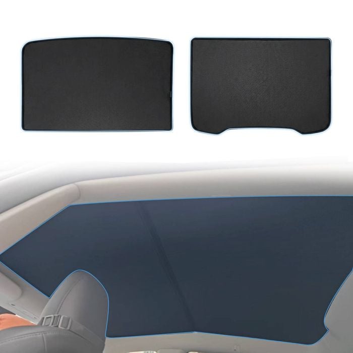 AUSGO Magnetic Window Sun Shade For Glass Roof Sunshade For Tesla Model Y Juniper 5-Seat 2025-Onwards