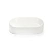 Amelie Deauville 520x300x115mm Gloss White Above Counter Pill Basin