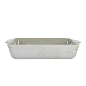 NF Living Rectangular Bake Dish 39x27x8 Durable Ceramic Baking Bakeware Green