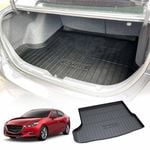 Heavy Duty Cargo Trunk Mat Boot Liner Cover Luggage Tray Fit Mazda 3 Sedan BM BN 2014-2019