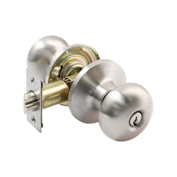 Lane Satin Stainless Steel Ceres Entrance Knobset
