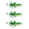 3x Rapala 5cm BX Skitter Frog Topwater Surface Fishing Lures - Thai Frog
