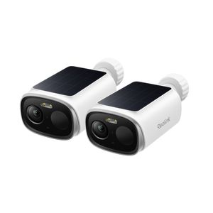 Reolink Argus Solar 2 Pack 5MP Security Cameras Wireless Outdoor Dual-Band WiFi 6