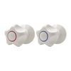 Shaw & Mason Ivory Wall Top Assembly with Handles