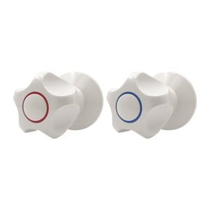 Shaw & Mason Ivory Wall Top Assembly with Handles
