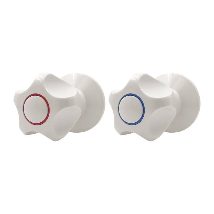 Shaw & Mason Ivory Wall Top Assembly with Handles