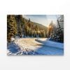 Snowy Road   Print 100% Australian Made 90 x 60cm  (Acrylic)