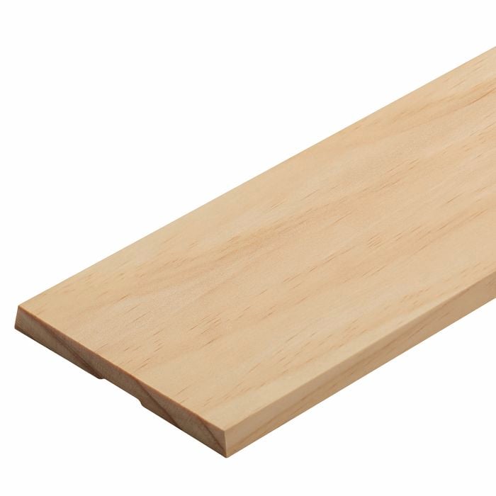 Pinetrim 90 x 10mm 2.4m Untreated Clear Pine Single Bevel