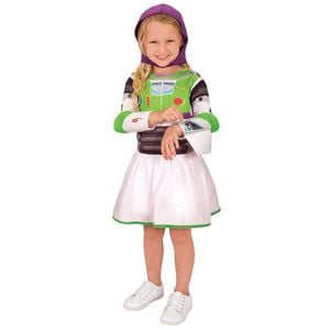 Disney Pixar Buzz Girl Toy Story 4 Classic Baby Dress Up Costume Size Toddler