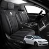 Australian Goose Edition Front Seat Covers for Volkswagen Golf 2013 - 2021 Hatch/Wagon (MK7) - Suede, Universal Fit - Black