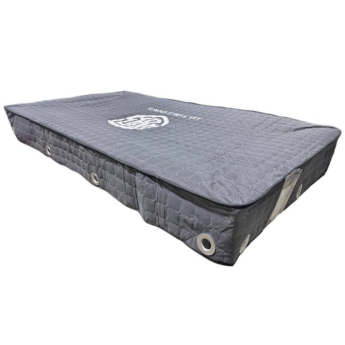 All Table Sports Water-resistant 7ft Pool Table Storage/transport Cover, Dark Grey