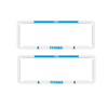 2x OFFICIAL NRL Gold Coast Titans Car Number Plate Frame Cover Surround
