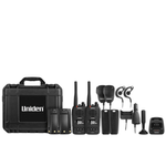 Uniden XTRAK 50 2-TP - 5 Watt Waterproof Smart UHF Handheld Radio with Large OLED Display and Instant Replay Function