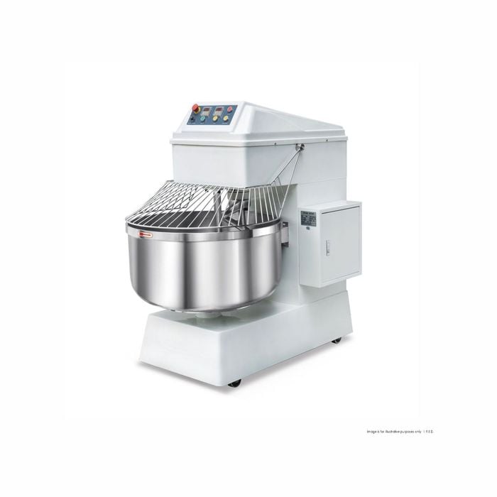 Bakermax Heavy Duty Professional Spiral Mixers  - Commercial Spiral Mixers (fs100m)