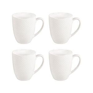 Shervin Verkil ProminenceÂ New Bone China 4-Piece Mug Set