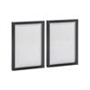 Nicola Spring Photo Frames - A4 (8" x 12") - Pack of 2