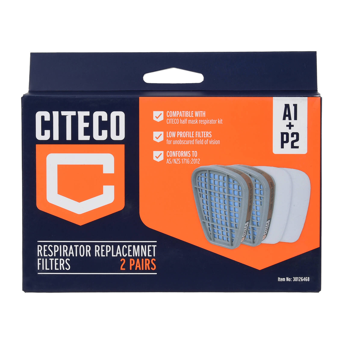Citeco A1P2 Replacement Respirator Cartridges - Bunnings New Zealand
