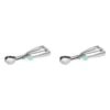 2PK Wiltshire Stainless Steel/Silicone Cookie Dough Scooper 6cm