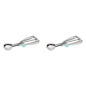 2PK Wiltshire Stainless Steel/Silicone Cookie Dough Scooper 6cm