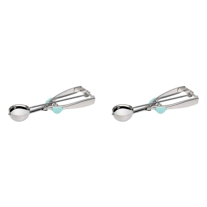 2PK Wiltshire Stainless Steel/Silicone Cookie Dough Scooper 6cm