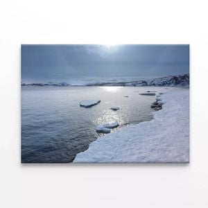 Winter with the Lake  Print 100% Australian Made 90 x 60cm  (Stretched)