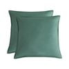 Gioia Casa Bamboo Microfibre European Pillowcase x2 - One Pair - Green