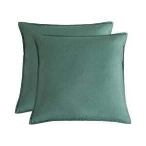 Gioia Casa Bamboo Microfibre European Pillowcase x2 - One Pair - Green