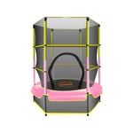 Kahuna Mini 4.5 Ft Trampoline Yellow Pink