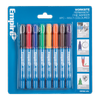 Empire 8  Piece Multi-Coloured Permanent Marker Pack