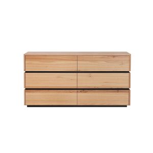 Loyal Blackbutt Wood Dresser - 6 Drws