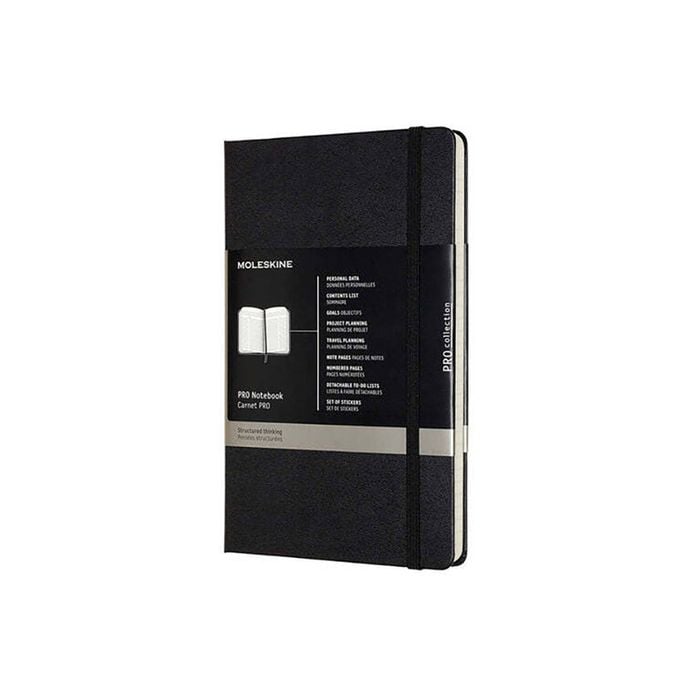 Moleskine Professional Hardcover Writing Notebook/journal Stationery Black Large