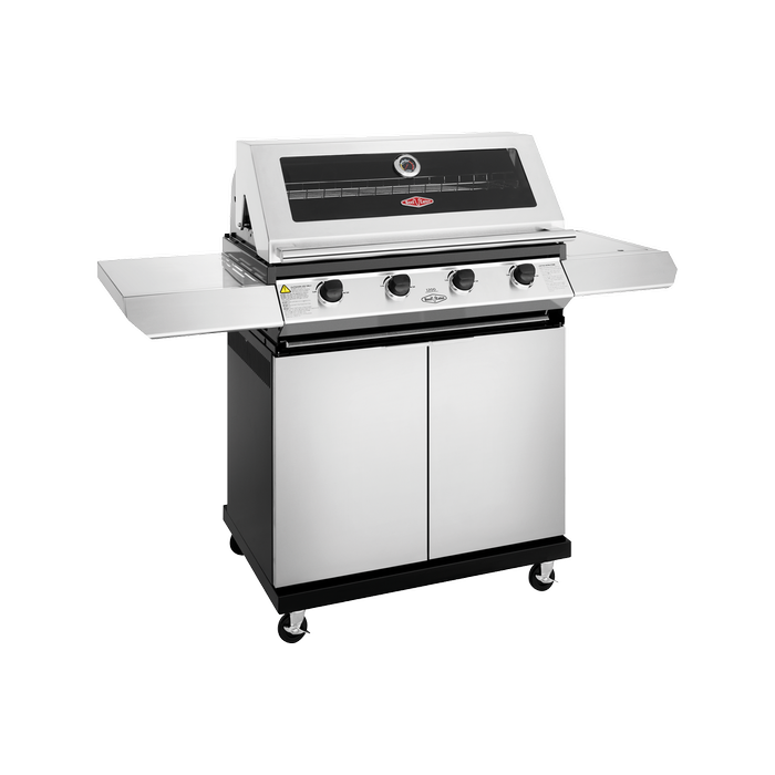 Beefeater 1200 Series 4 Burner Stainless Steel BBQ with Side Burner