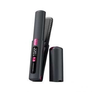 Catzon 2in1 Cordless USB Hair Straightener Portable Curler-Grey