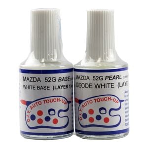 Mazda Touch Up Paint 52G Geode White for Mazda BT-50 2025-onward 575 DMax