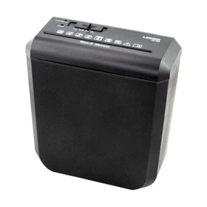 Lenoxx Paper Shredder w/10 Liter Bin 5 A4 Sheet Shred Capacity 180W Black