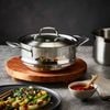 Baccarat Id3 Stainless Steel Universal Steamer With Lid 20cm