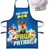 Paw Patrol One Team Blue Kids Apron And Chef's Hat Set