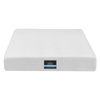 Giselle 25cm King Hybrid Mattress Soft Knitted Fabric Edge Support Gel Foam