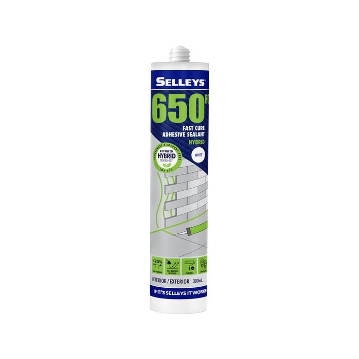Selleys 300ml White 650FC Adhesive Sealant