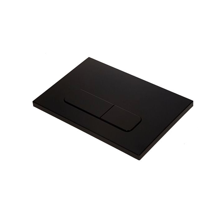 Mondella Concerto Black Square Access Plate Flush Buttons