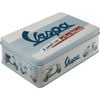 Nostalgic Art 23cm/2.5L Flat Tin Storage Vespa Chart